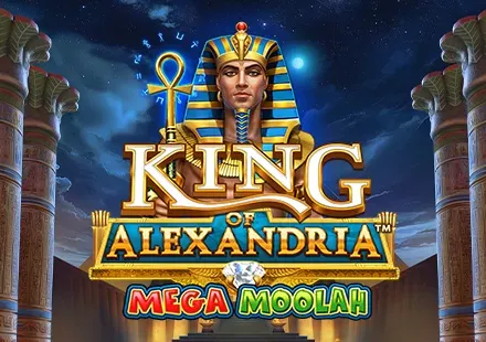 King of Alexandria Mega Moolah™ game thumbnail